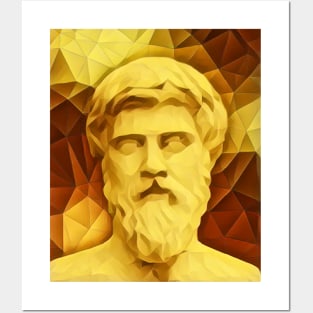 Plutarch Golden Portrait | Plutarch Artwork 9 Posters and Art